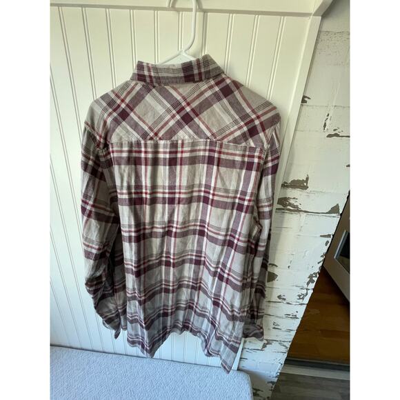 Men's Jeep Brand plaid button down shirt size Large NWT - Picture 3 of 4